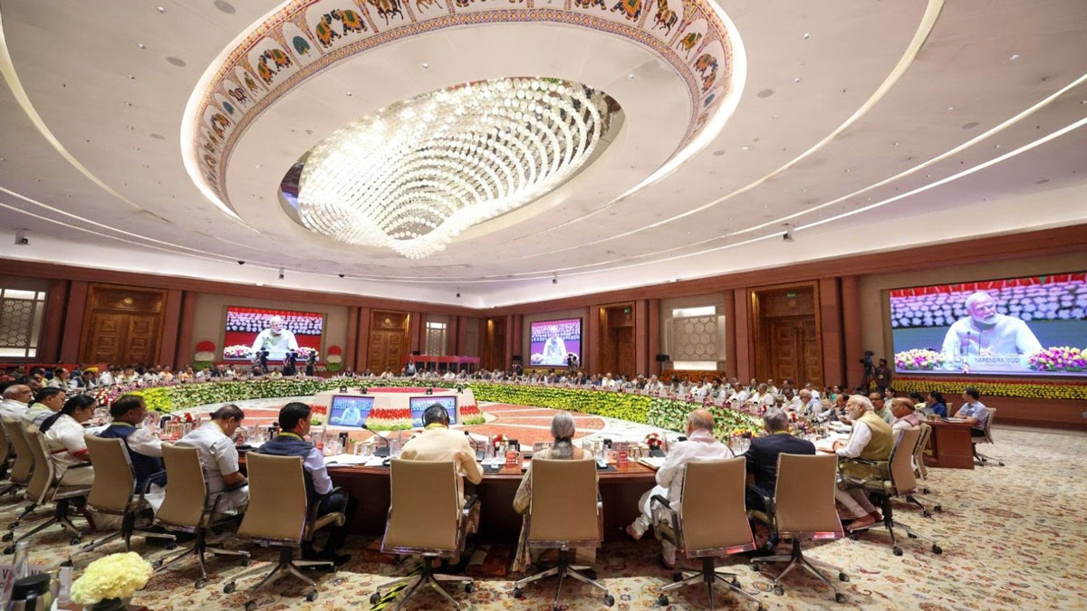 PM Modi will chair the meeting of NDA Chief Ministers today