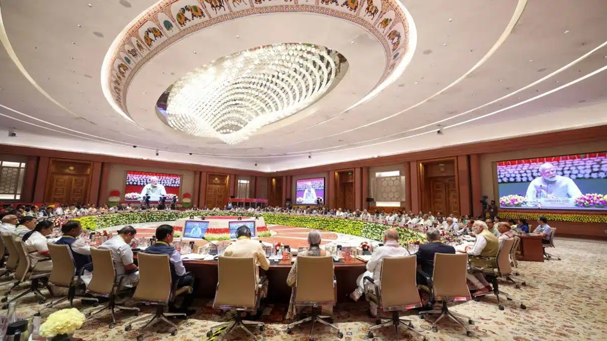 NDA CMs meet PM Modi will chair the meeting of NDA Chief Ministers today