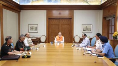 Amid rising tensions, PM Modi held an emergency meeting with the chiefs of the three armies