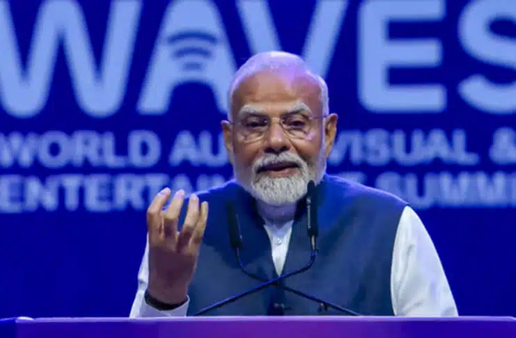 PM Modi inaugurates 'Waves Summit 2025' in Mumbai, calls for global creative collaboration