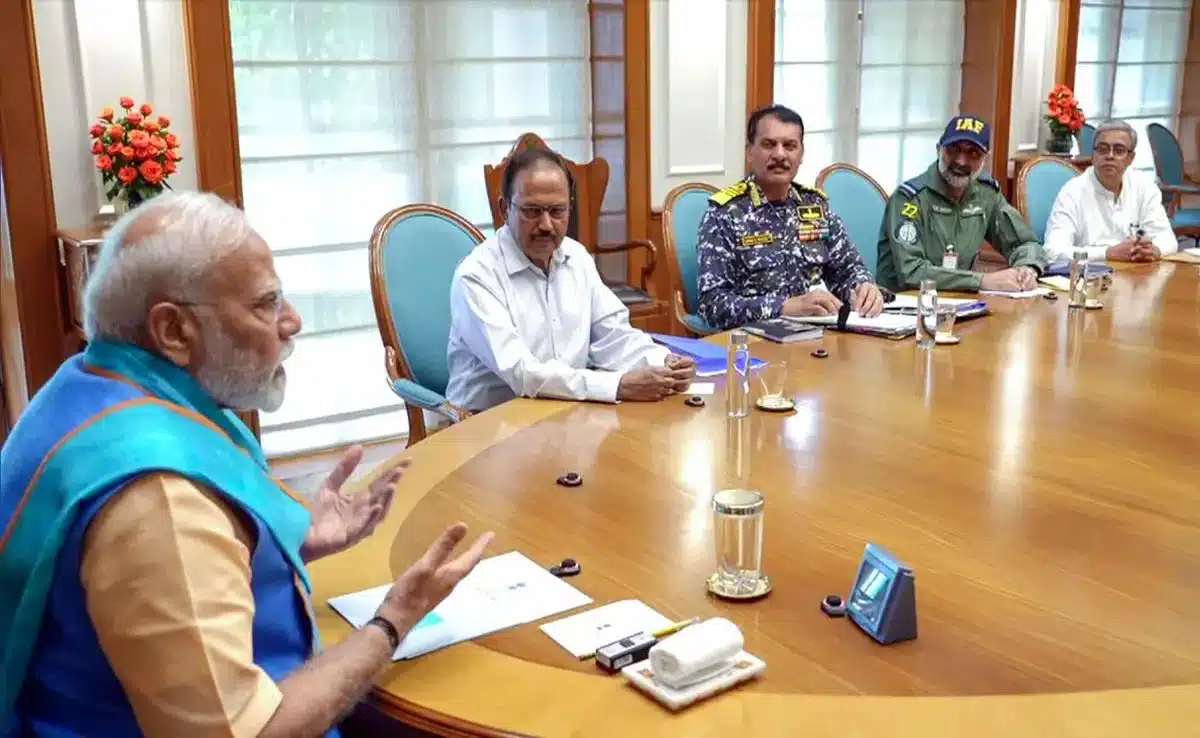 PM Modi To Hold High Level Meet On National Security Today 1 PM Modi will chair important meetings of the Cabinet and CCS today