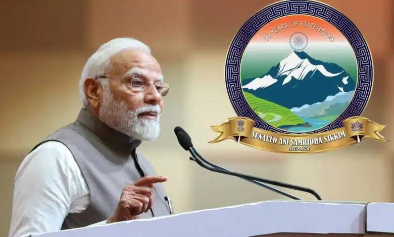 PM Modi said on the golden jubilee of Sikkim