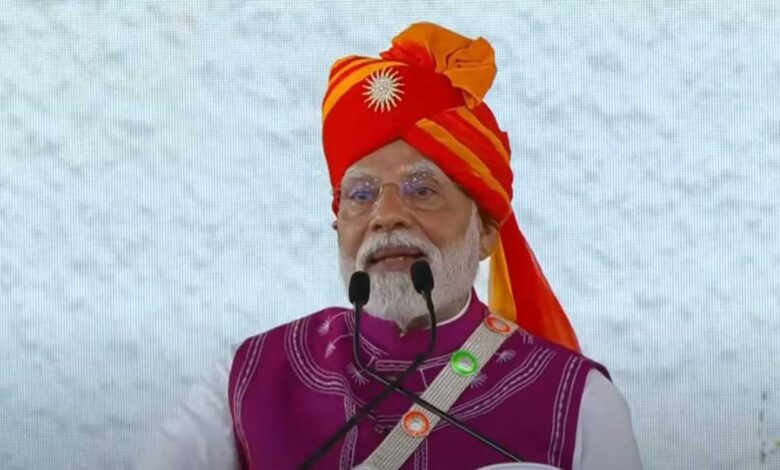 PM Modi's rally in Dahod, Gujarat