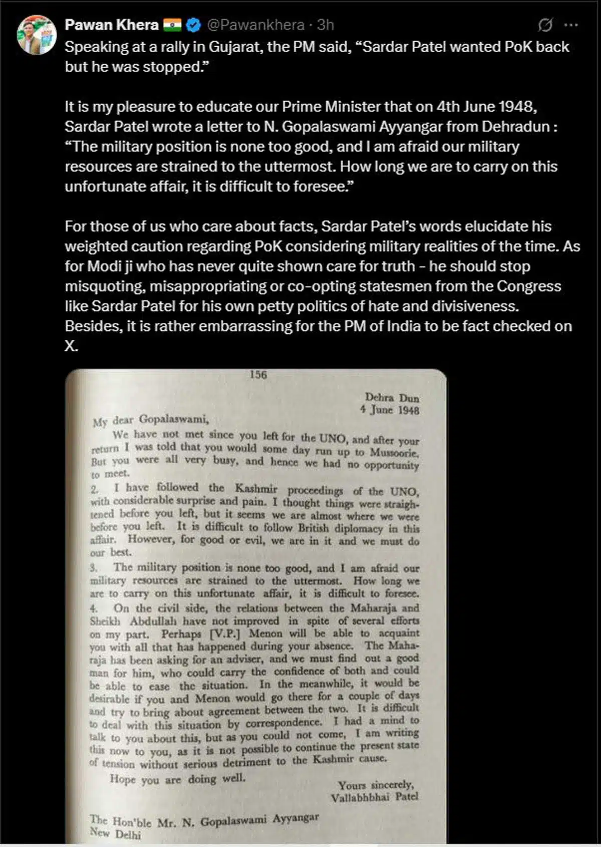 Pawan Khera attacks PM Modi