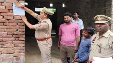 Sambhal: Police takes strict action on court order against absconding accused Dharamveer alias Dhamma