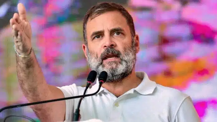 Rahul Gandhi called INDIA a deceitful govt