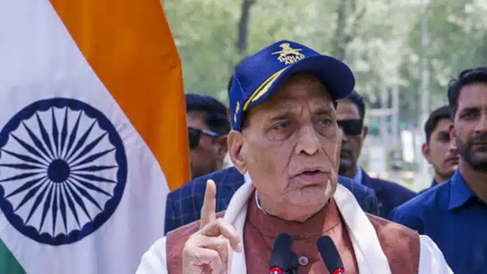 Rajnath Singh praised the valor of the Air Force, said- the end of terrorism is certain