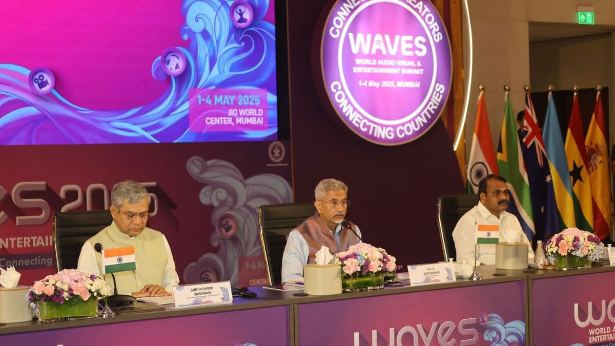 S. Jaishankar 1 S. Jaishankar's address at Waves 2025: Emphasis on cultural pluralism, innovation and the power of technology