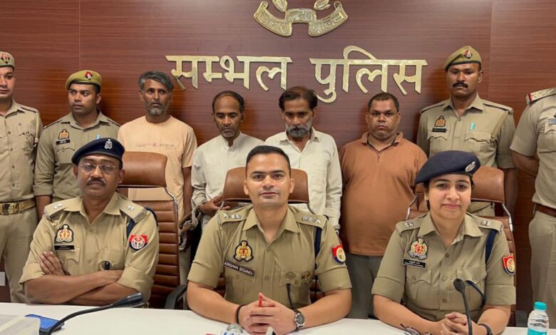 Murder to grab insurance money revealed in Sambhal, four accused arrested