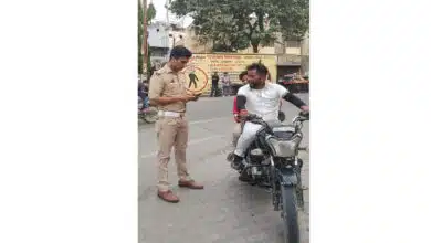 Sambhal Police's safety message: "Your life is precious, drive safely, stay safe"