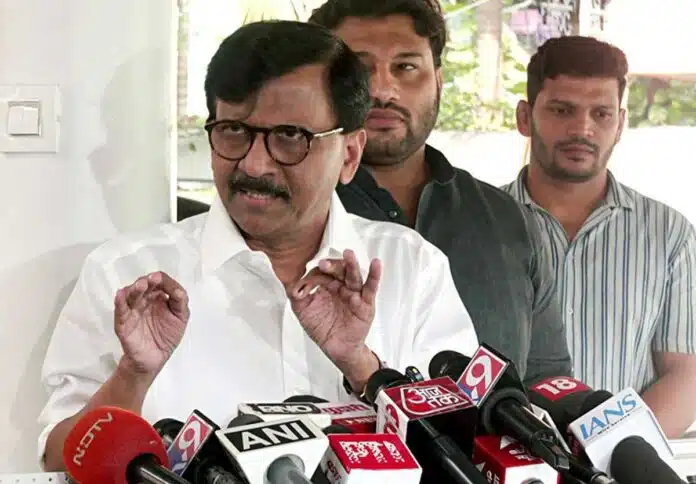 Sanjay Raut criticized inaction on national security