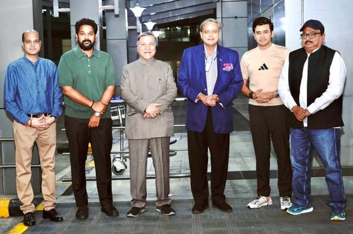 Shashi Tharoor led voice against terrorism