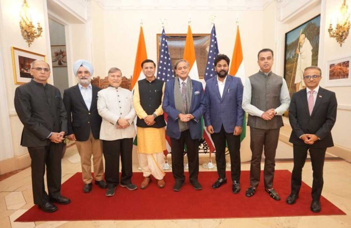 Statement of Shashi Tharoor in the US