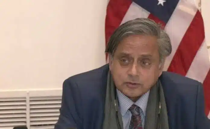 Statement of Shashi Tharoor in the US