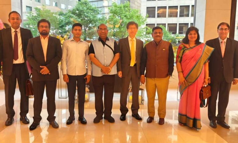 TMC MP Abhishek Banerjee statement in Seoul