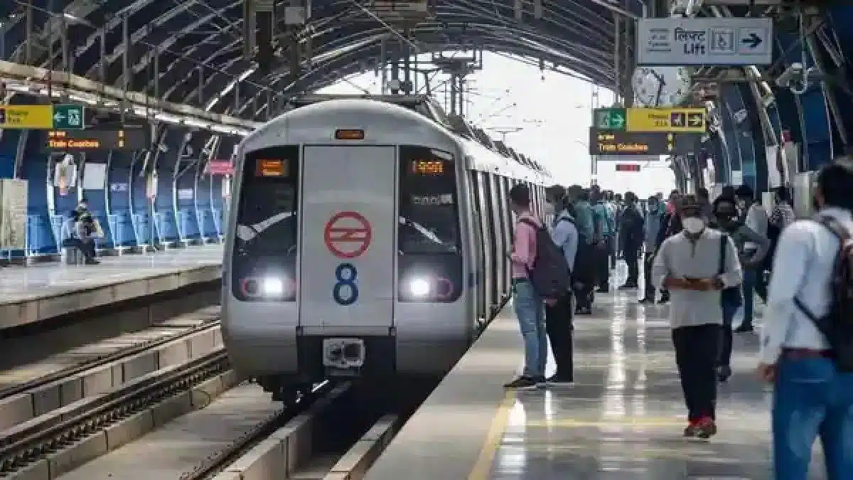 Temporary change in service on Delhi Metro's Yellow Line