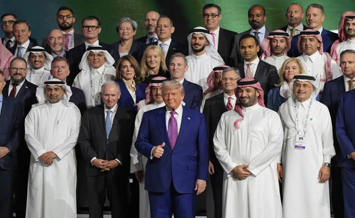 Trump in Saudi Arabia
Trump prioritizes bargaining over rights in Saudi Arabia policy speech