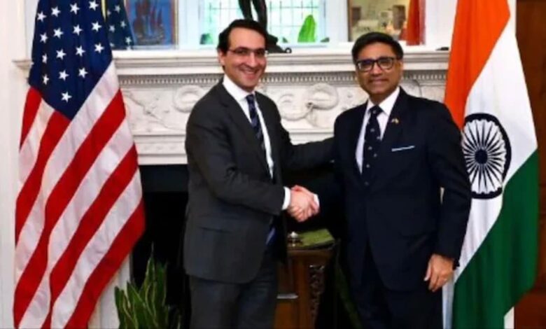 Vikram Misri met US Under Secretary of State Jeffrey Kessler