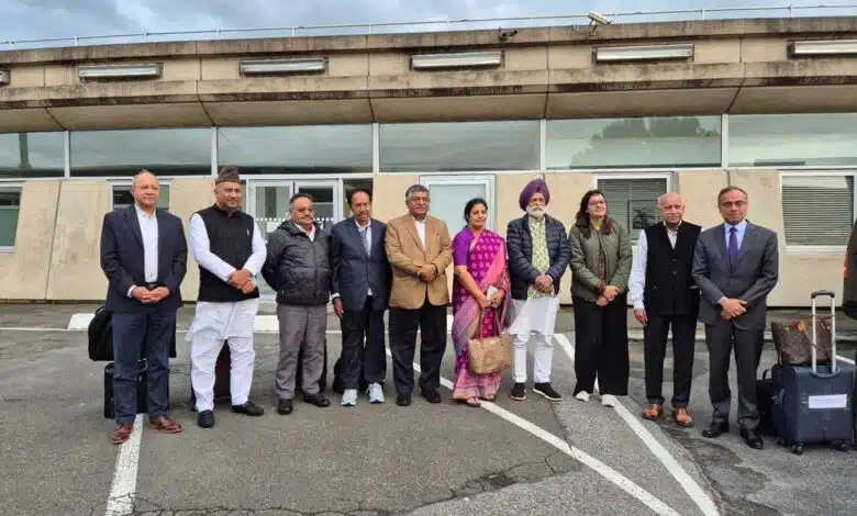 Visit of Indian all-party delegation to France