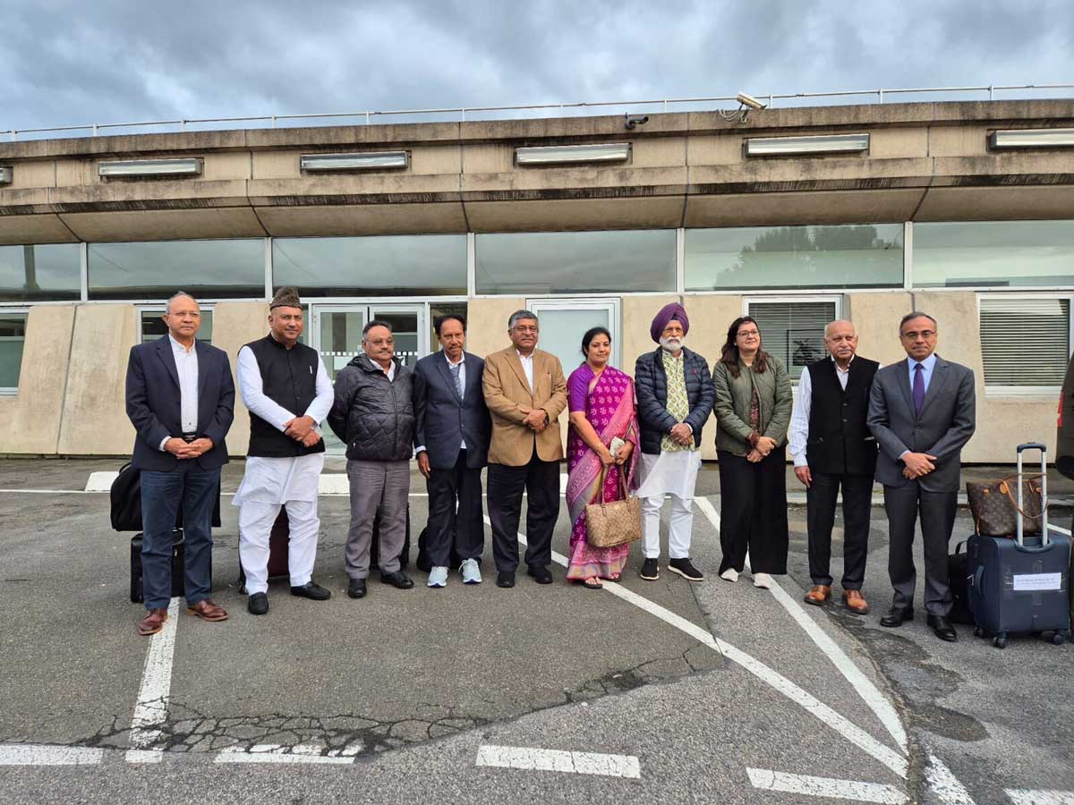Visit of Indian all-party delegation to France