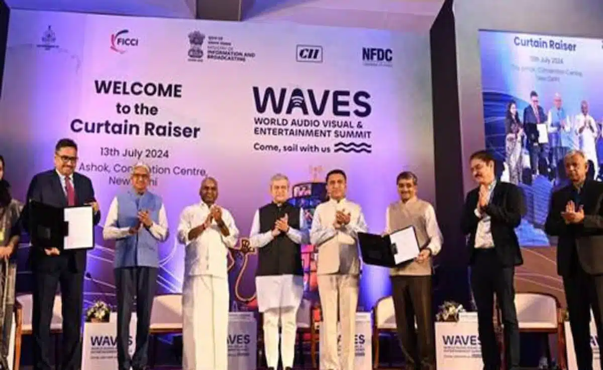 PM Modi inaugurates 'Waves Summit 2025' in Mumbai, calls for global creative collaboration