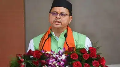 CM Dhami flagged off NDRF's mountaineering expedition 'Shaurya'
