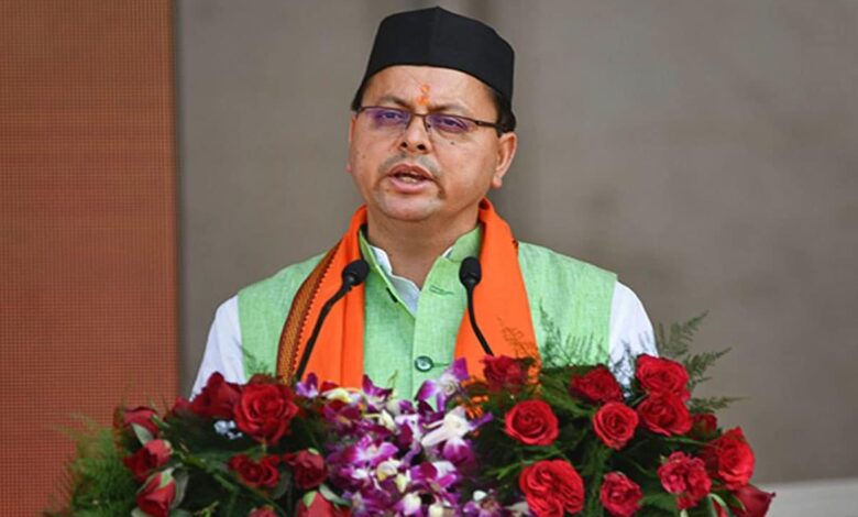 CM Dhami flagged off NDRF's mountaineering expedition 'Shaurya'