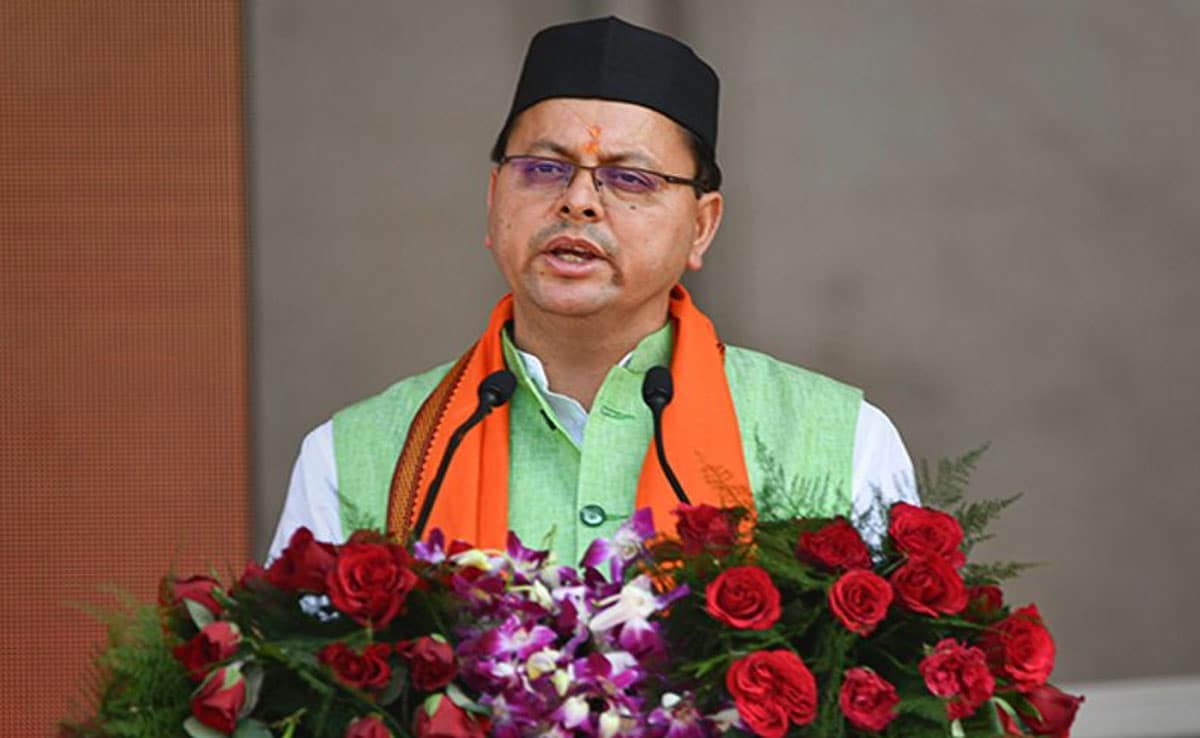 CM Dhami flagged off NDRF's mountaineering expedition 'Shaurya'