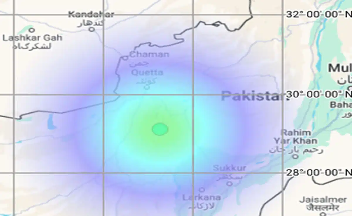 
An earthquake of 4.6 magnitude struck Pakistan
