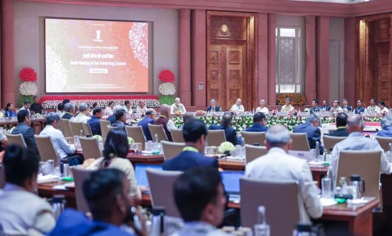 Issues of water crisis and fund allocation raised in Niti Aayog meeting