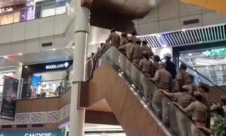 Amid high alert in Noida, security preparations were tested through mock drill