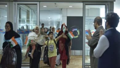 311 Indians return safely from Iran, including Kashmiri students