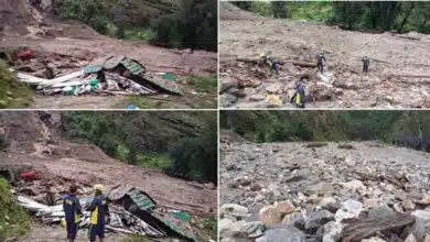 9 workers missing due to cloudburst in Uttarakhand
