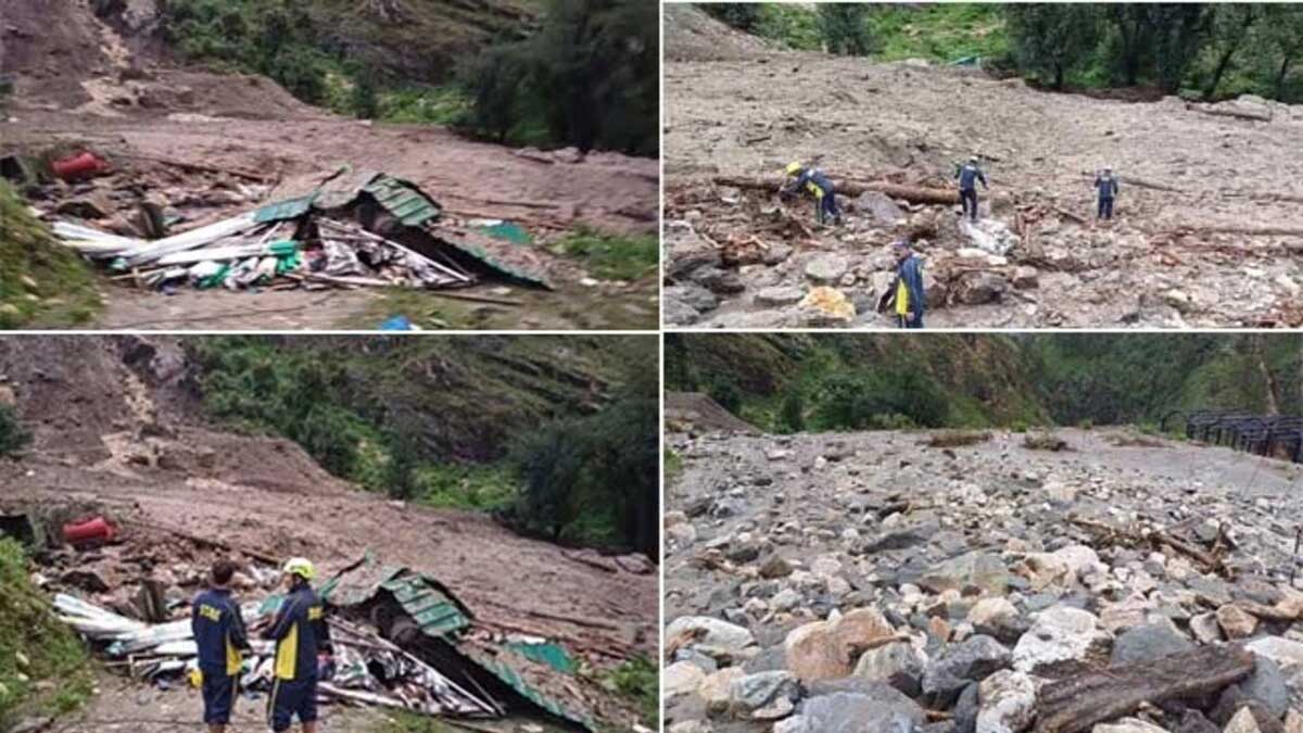 9 workers missing due to cloudburst in Uttarakhand