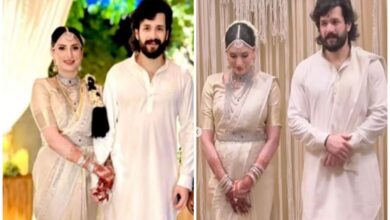 Akhil Akkineni's wedding photos go viral, Zainab Raoji becomes his life partner