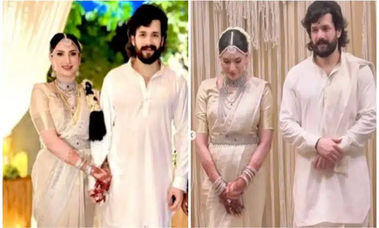 Akhil Akkineni's wedding photos go viral, Zainab Raoji becomes his life partner