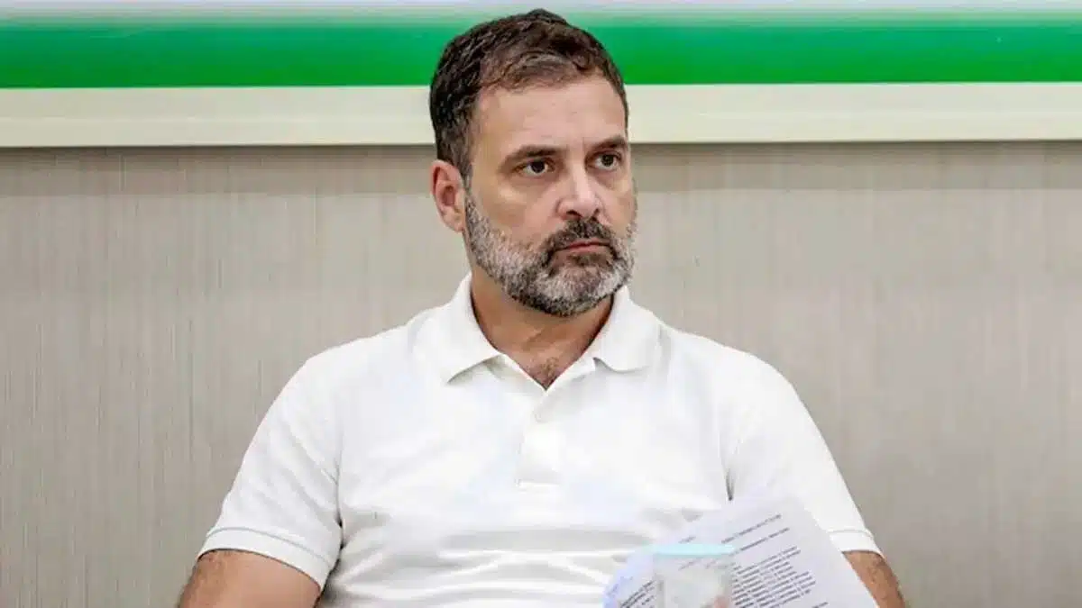 Anurag Thakur targeted Rahul Gandhi
