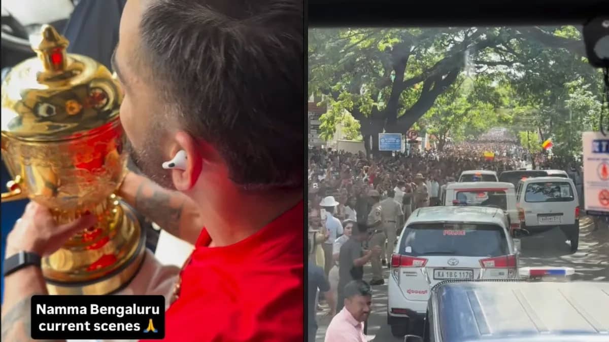 Anushka Sharma shared an exciting video before RCB's parade, see a glimpse of Virat