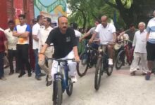 Ashish Sood participat in Fit India Sunday on Cycle campaign