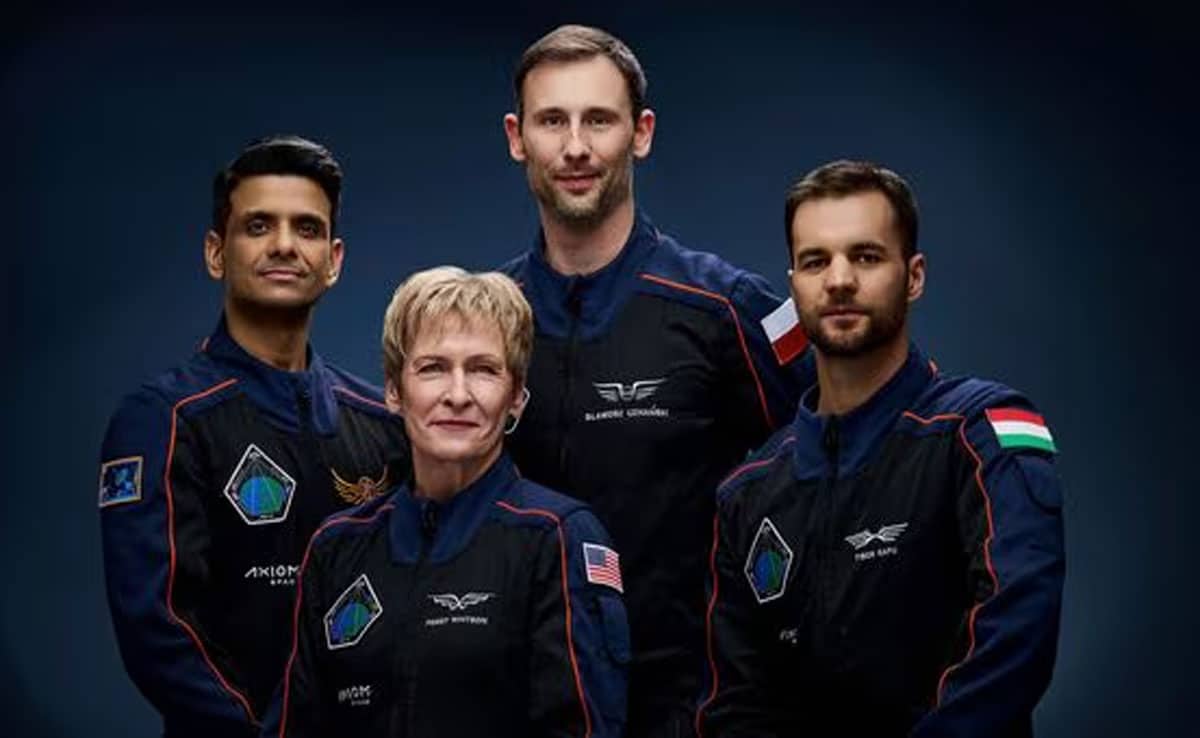 Axiom-4 Mission: Indian astronaut Shubhanshu Shukla left for ISS