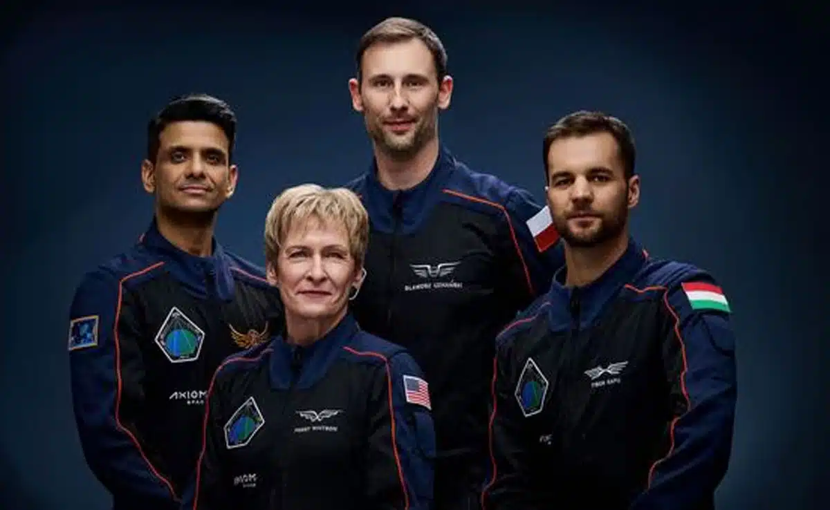 Axiom-4 Mission: Indian astronaut Shubhanshu Shukla left for ISS