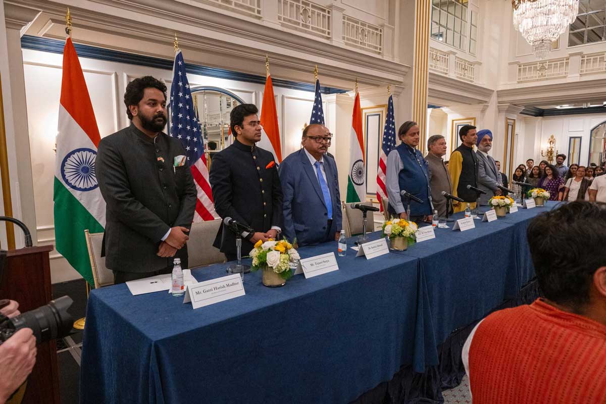 Delegation reiterates India's firm stand against terrorism in US