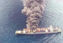 Explosion in Singapore-flagged ship near Kerala