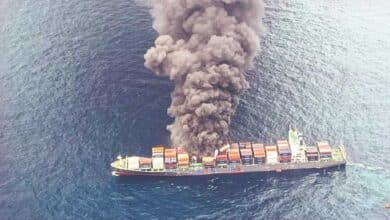 Explosion in Singapore-flagged ship near Kerala