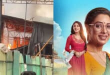 Fire broke out on the set of 'Anupama' in Mumbai Film City