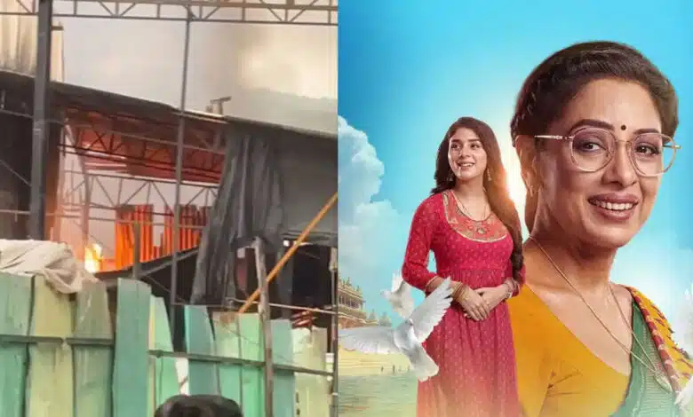 Fire broke out on the set of 'Anupama' in Mumbai Film City