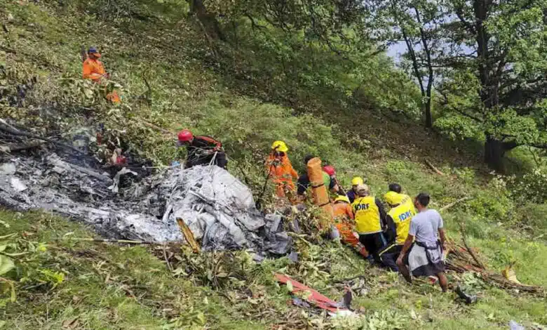 Helicopter returning from Kedarnath crashes, seven devotees killed