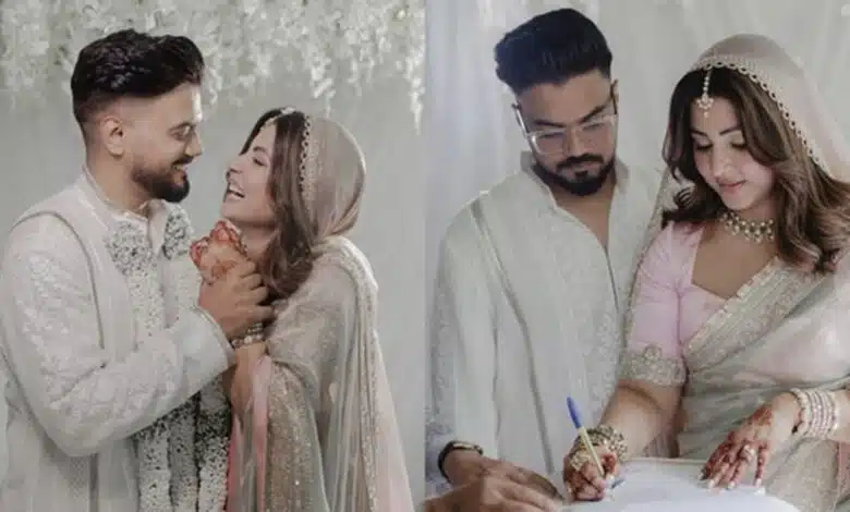 Hina Khan married Rocky Jaiswal, expressed love on social media