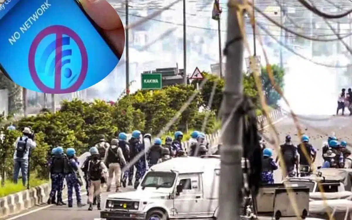 Internet services suspended in 5 districts of Manipur