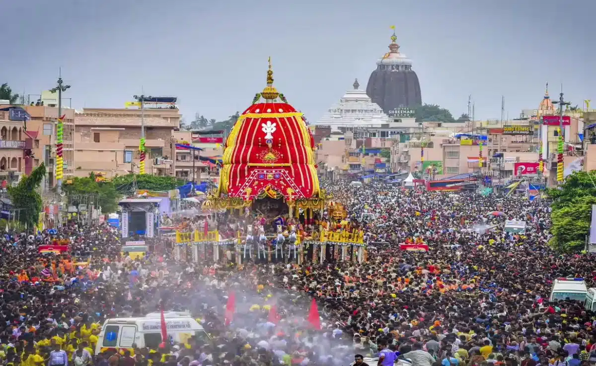 Puri Temple Stampede: Odisha government orders transfer of District Collector and SP, two policemen suspended